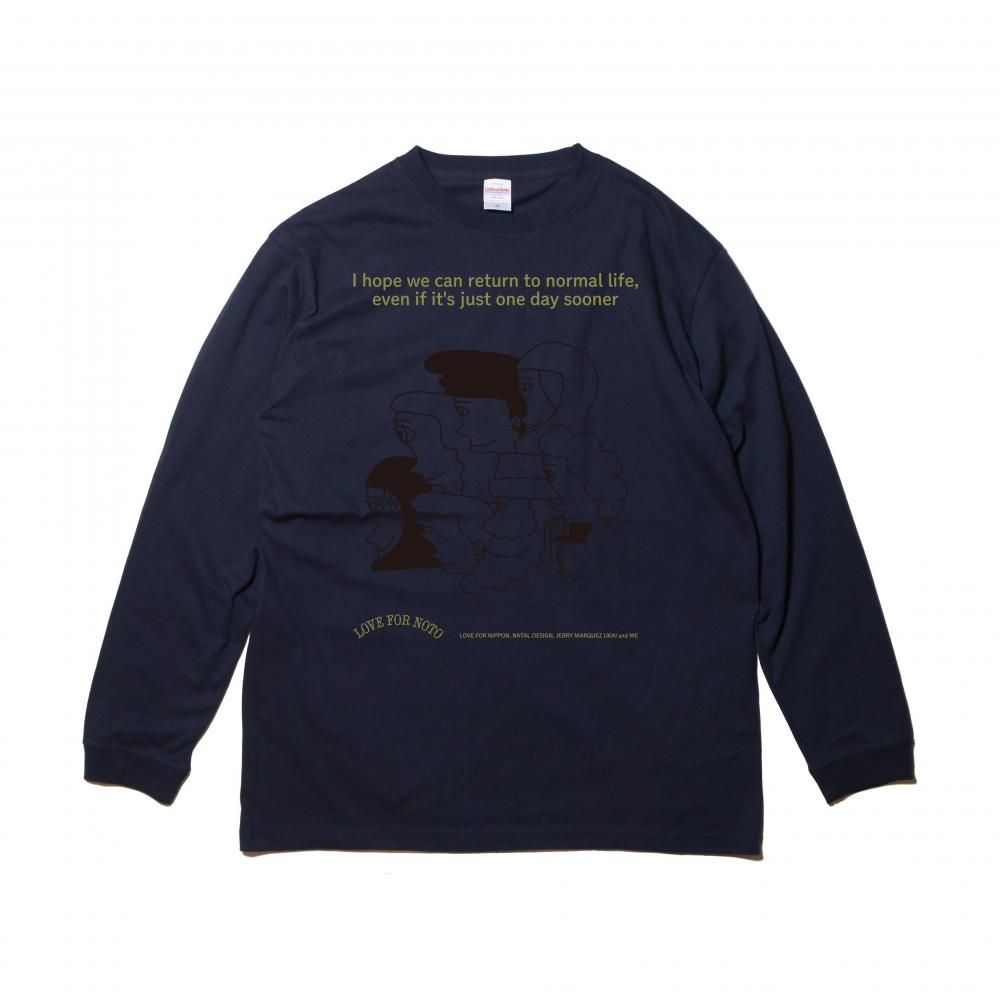 LOVE FOR NOTO LONG SLEEVE TEE ROOM MATE ver.