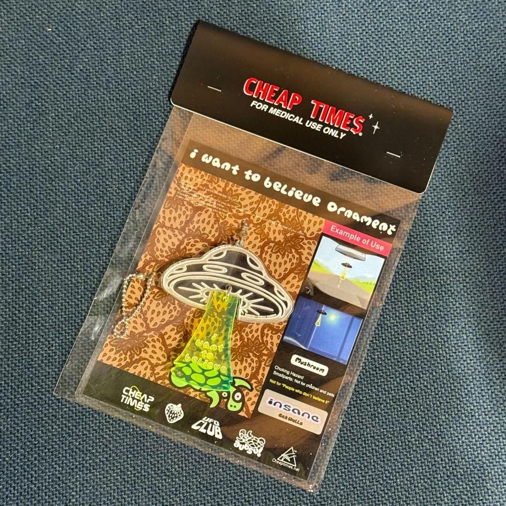 【予約商品：1月下旬以降のお届け予定】CHEAPTIMES UFO オーナメント