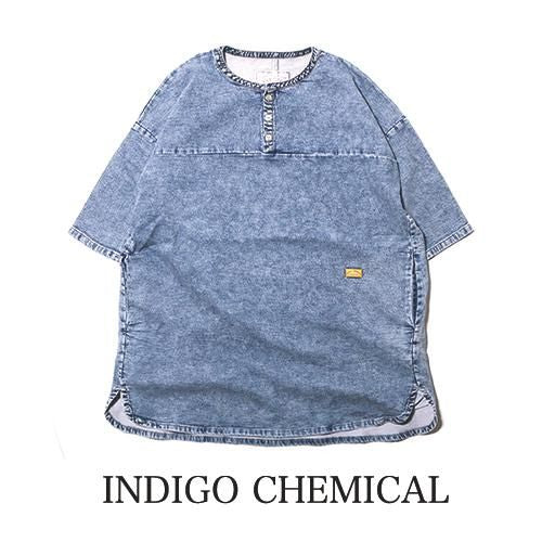WIDE SPREAD DENIM SWEAT LONG HENRY