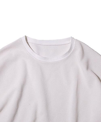 HEAVY WAFFLE TEE