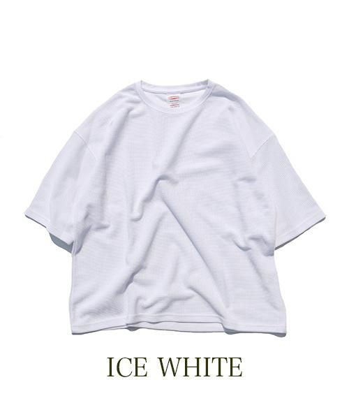 HEAVY WAFFLE WIDE TEE