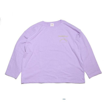 HEMP LONG SLEEVE TEE WIDE PRINTED DAYBREAKS