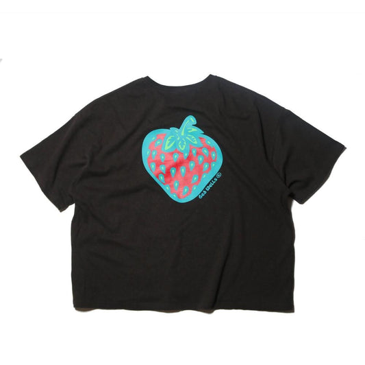 HEMP WIDE TEE strawberry ver.