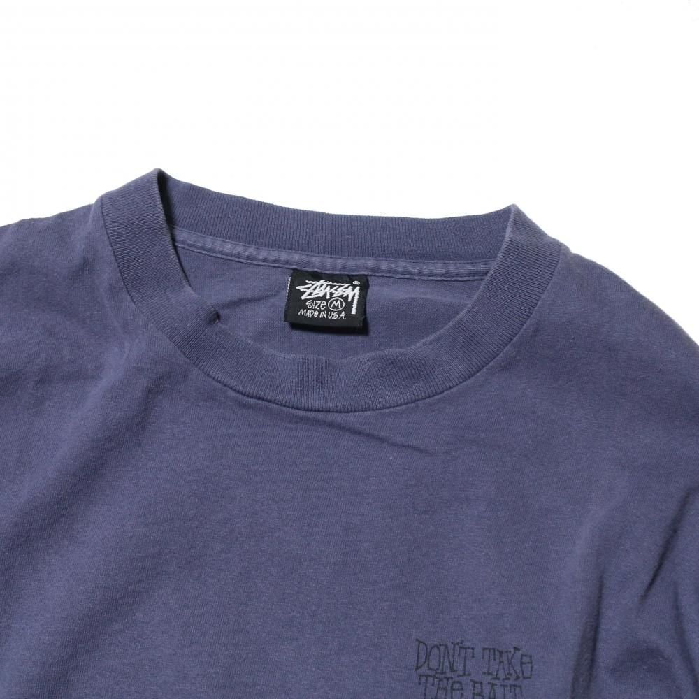 STUSSY 80年代黒タグ　”TROUT” TEE