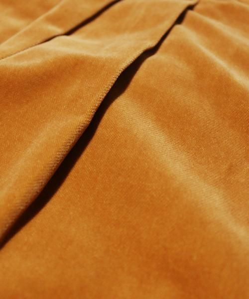 ZOOTIE WIDE PANTS VELVET