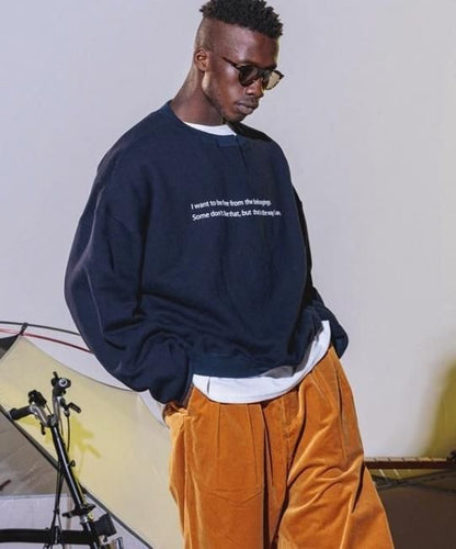 C.C.SWEAT CREW NECK