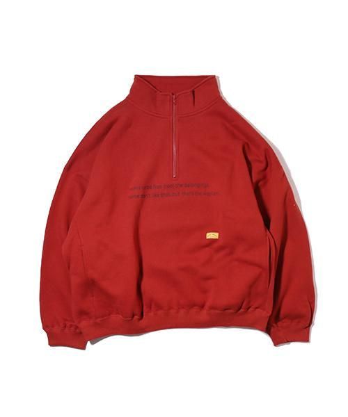 C.C.SWEAT HALF ZIP
