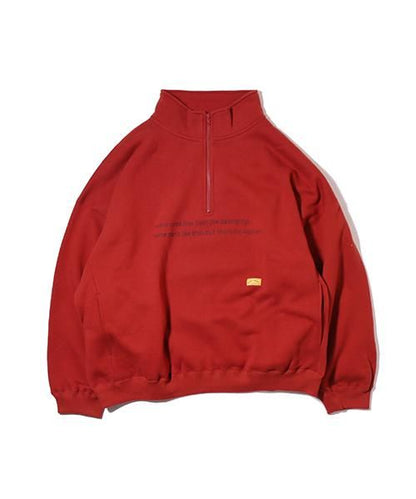 C.C.SWEAT HALF ZIP