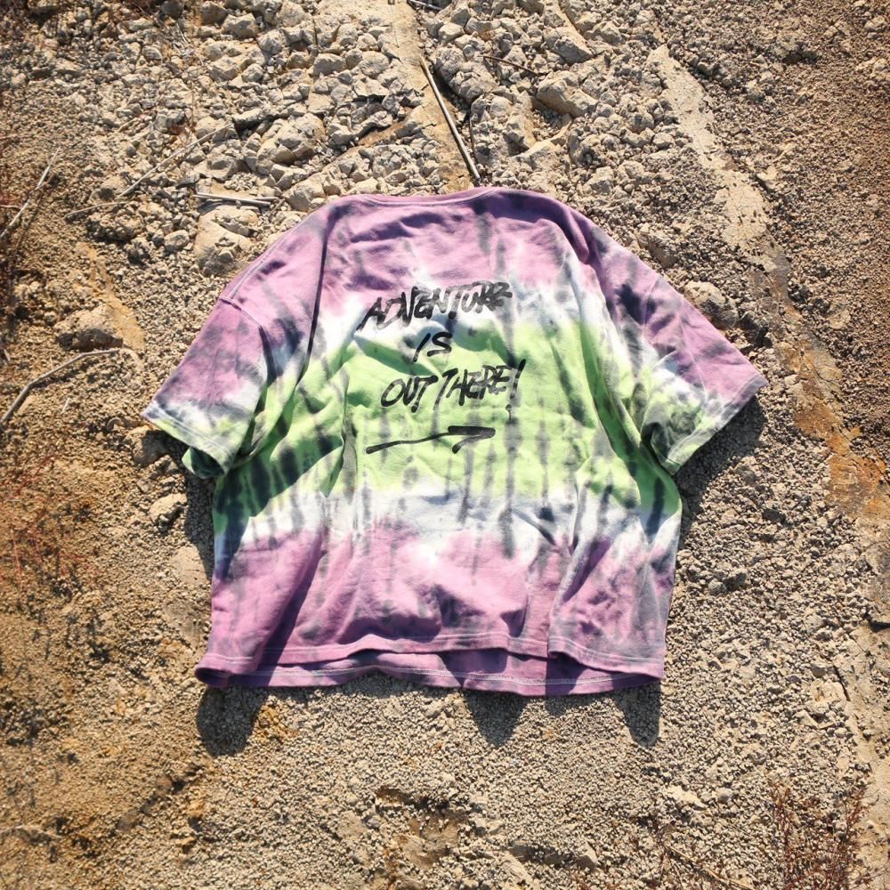 HEMP WIDE TEE 4 AIOT! DYE ver. PURPLE