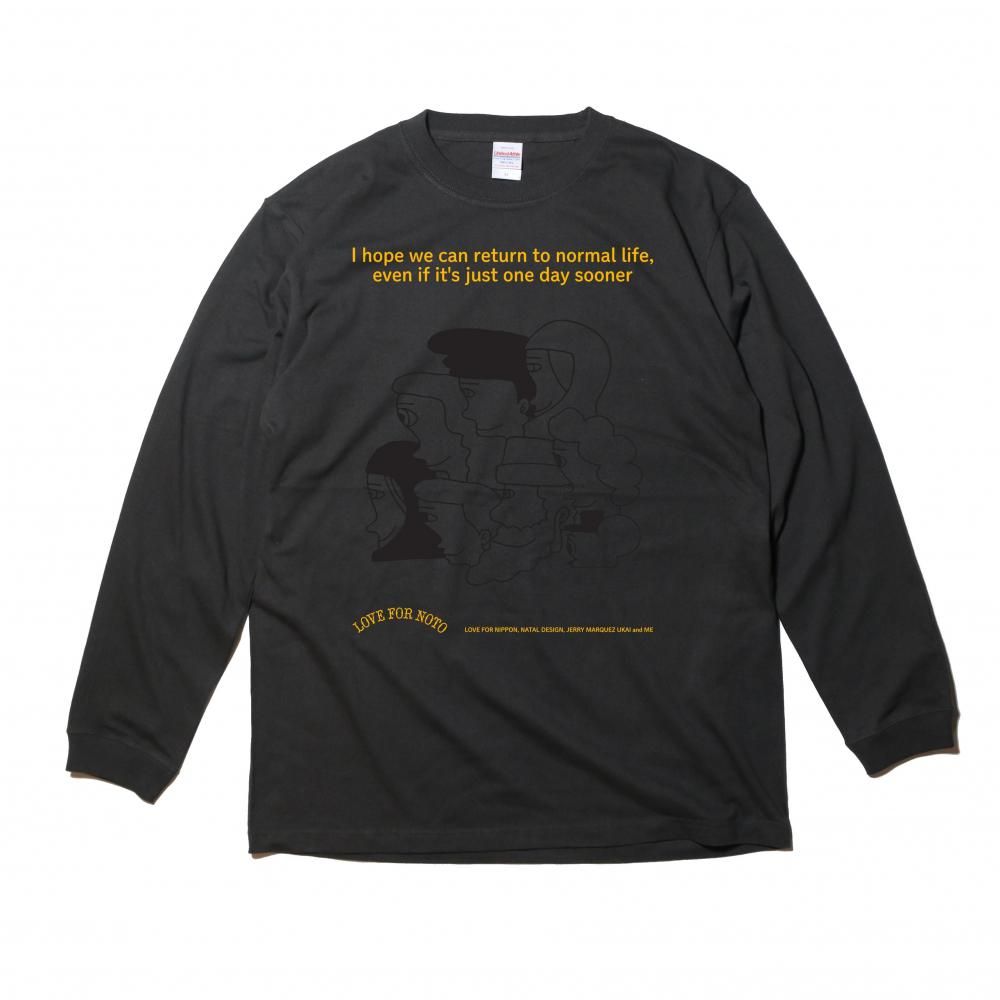 LOVE FOR NOTO LONG SLEEVE TEE ROOM MATE ver.