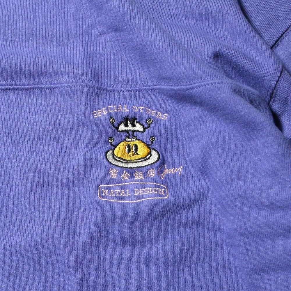 餃子くん&玉チャーくん 刺繍FOOT BALL TEE