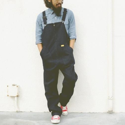 CENTER ZIP OVERALL