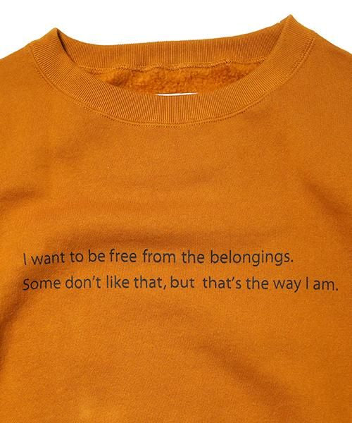 C.C.SWEAT CREW NECK