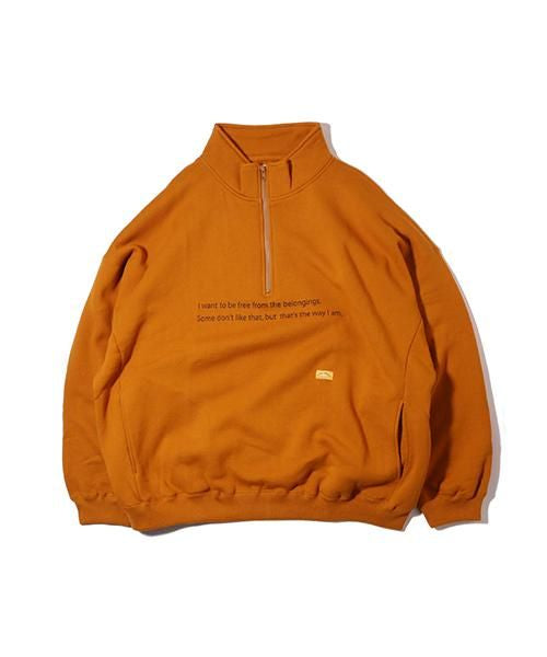 C.C.SWEAT HALF ZIP