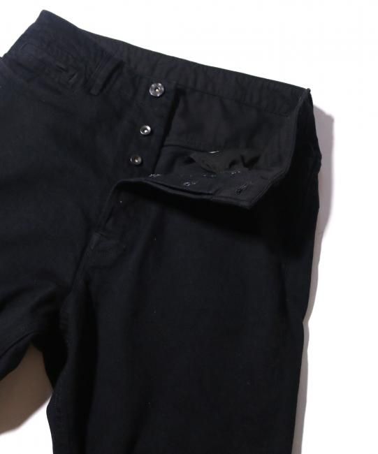 S600-s Sarouel Pants Stretch   -ALL BLACK-