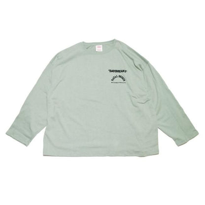 HEMP LONG SLEEVE TEE WIDE PRINTED DAYBREAKS