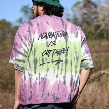 HEMP WIDE TEE 4 AIOT! DYE ver. PURPLE