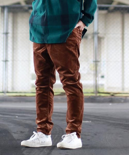 S600-ｓ Sarouel Pants Stretch Corduroy