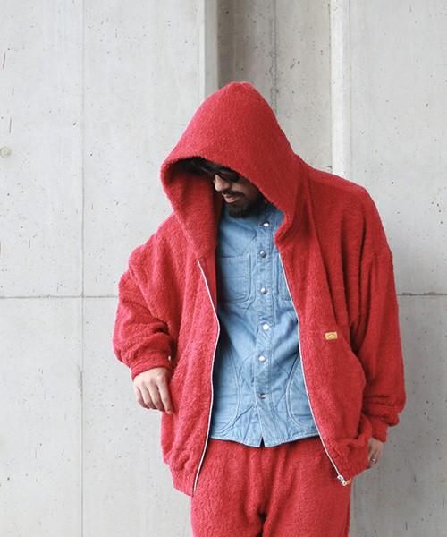 PILE WIDE PARKA