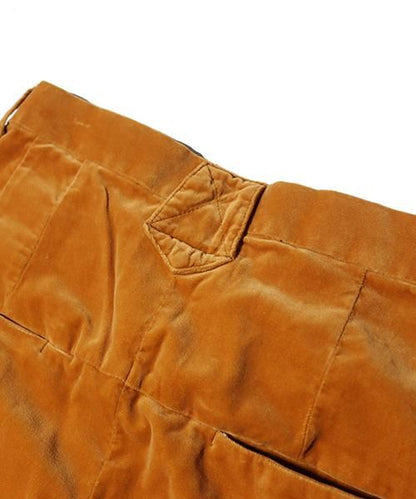 ZOOTIE WIDE PANTS VELVET