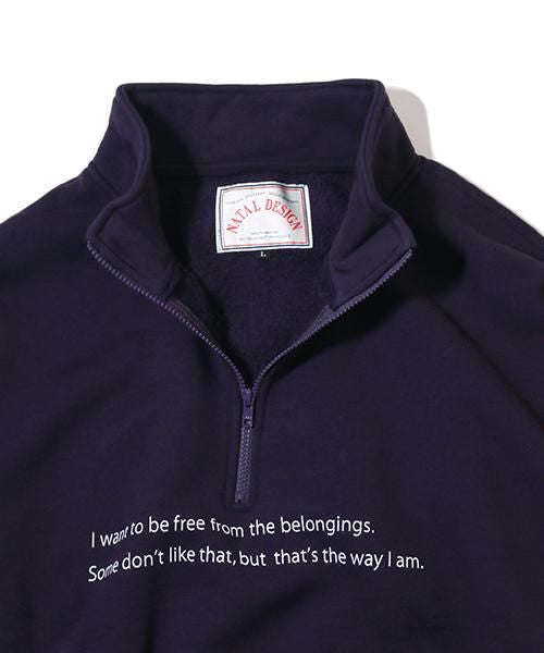 C.C.SWEAT HALF ZIP