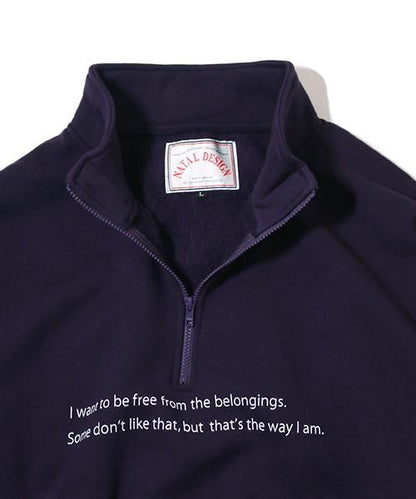 C.C.SWEAT HALF ZIP