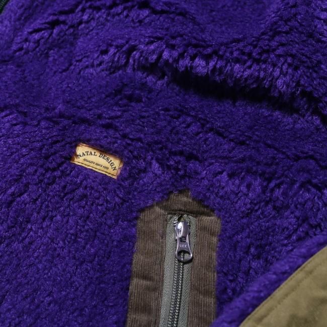 WHITE BUFFALO LIGHT BOA JACKET PICTURE BACK