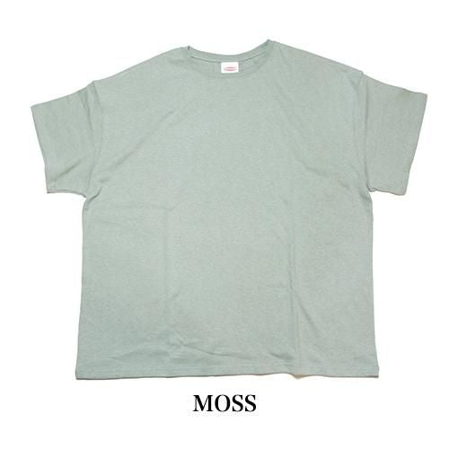 CREW NECK HEMP TEE HEAVY 4