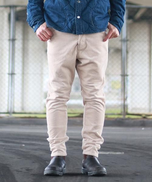 S600-ｓ Sarouel Pants Stretch Corduroy