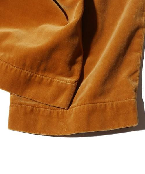 ZOOTIE WIDE PANTS VELVET