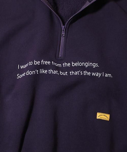 C.C.SWEAT HALF ZIP