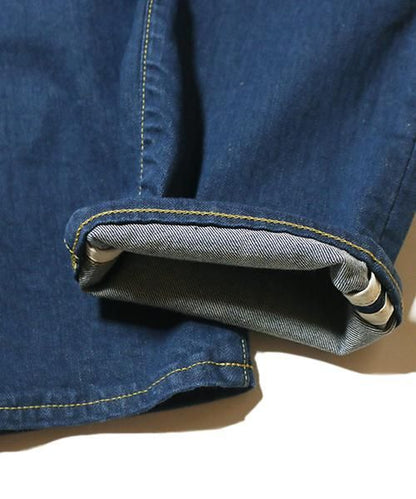 G55 Sarouel Flap Denim Pants -OLD BLUE-
