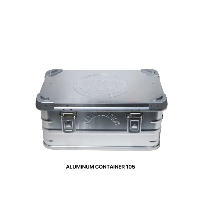 ALUMINUM CONTAINER 105 SILVER