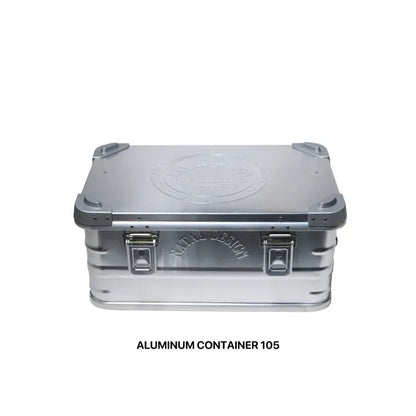ALUMINUM CONTAINER 105 SILVER