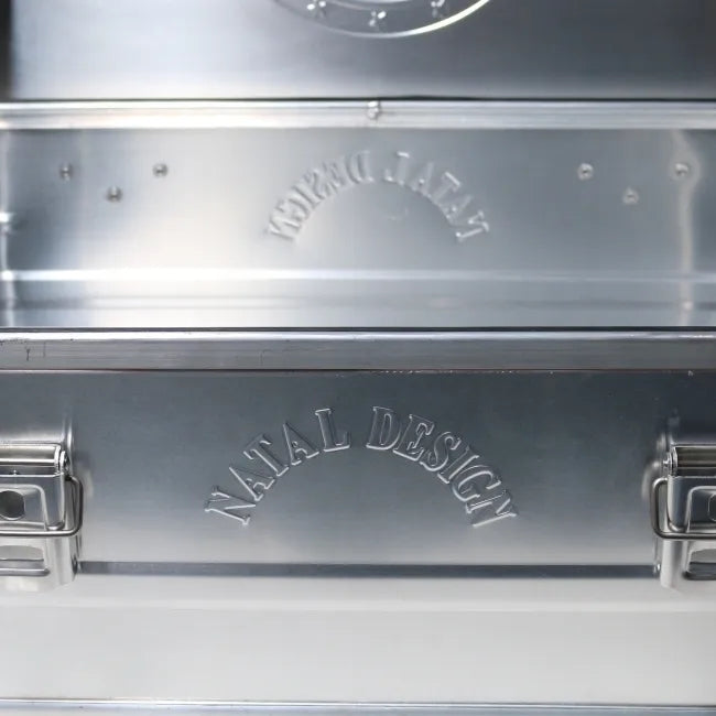 ALUMINUM CONTAINER 123 SILVER
