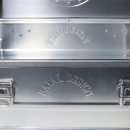 ALUMINUM CONTAINER 123 SILVER