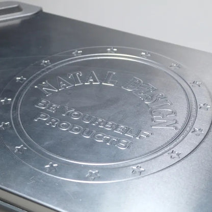 ALUMINUM CONTAINER 123 SILVER