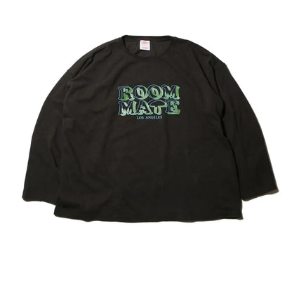 ROOM MATE MULTI PRINT L/S HEMP TEE