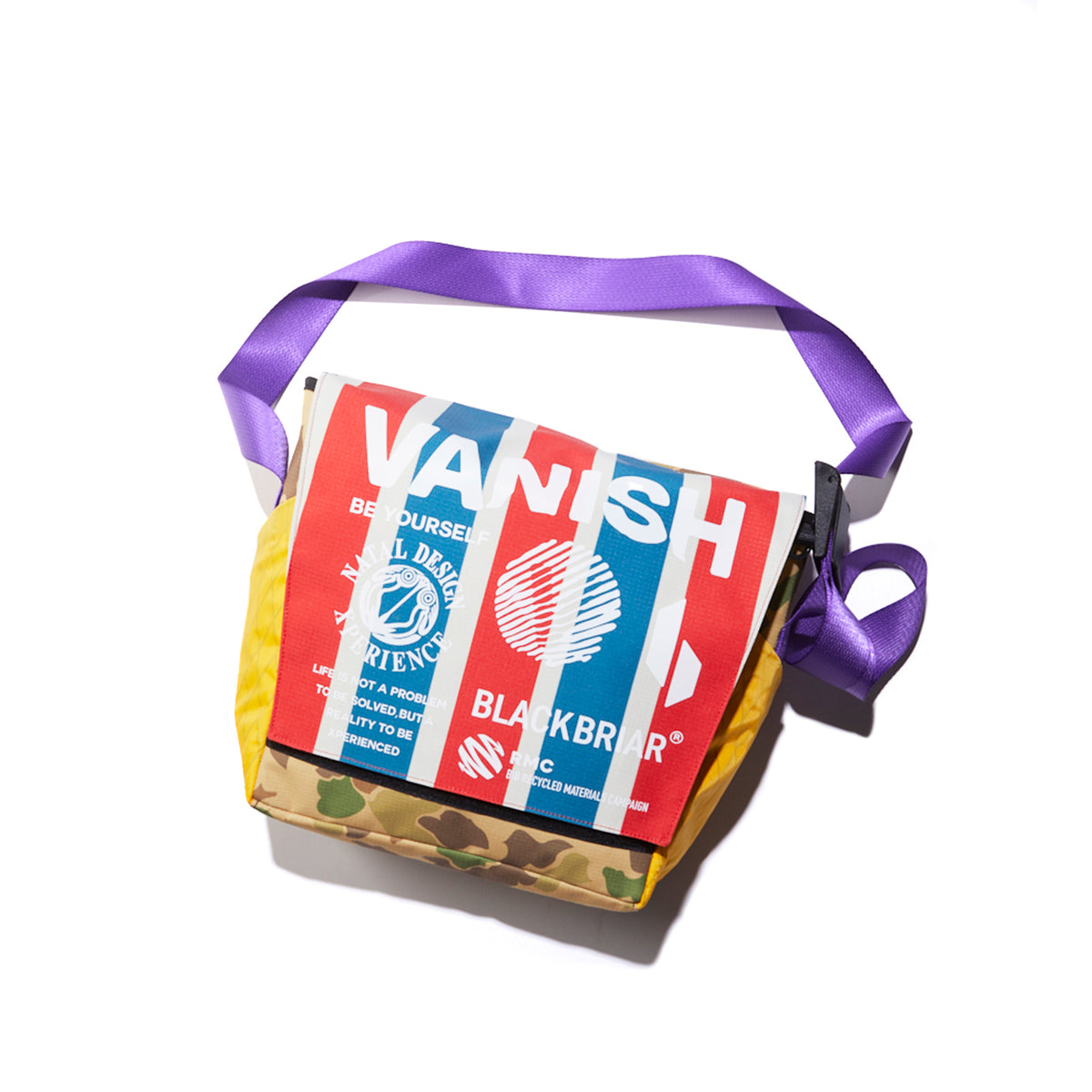 【HSH先行発売：12月下旬以降のお届け予定】VANISH x BLACKBRIAR x ND CROSS BAG ND ver.