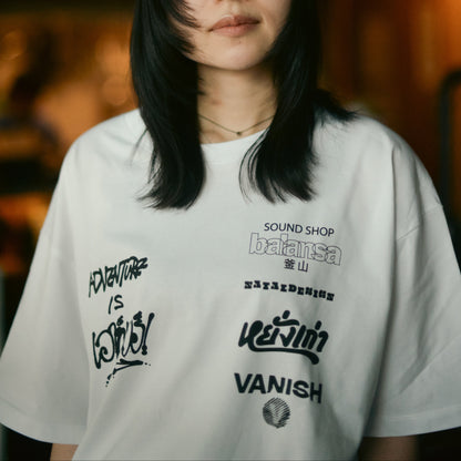 【予約商品：10月上旬以降のお届け予定】"VANISH WORLD TOUR" KOREA TOUR TEE