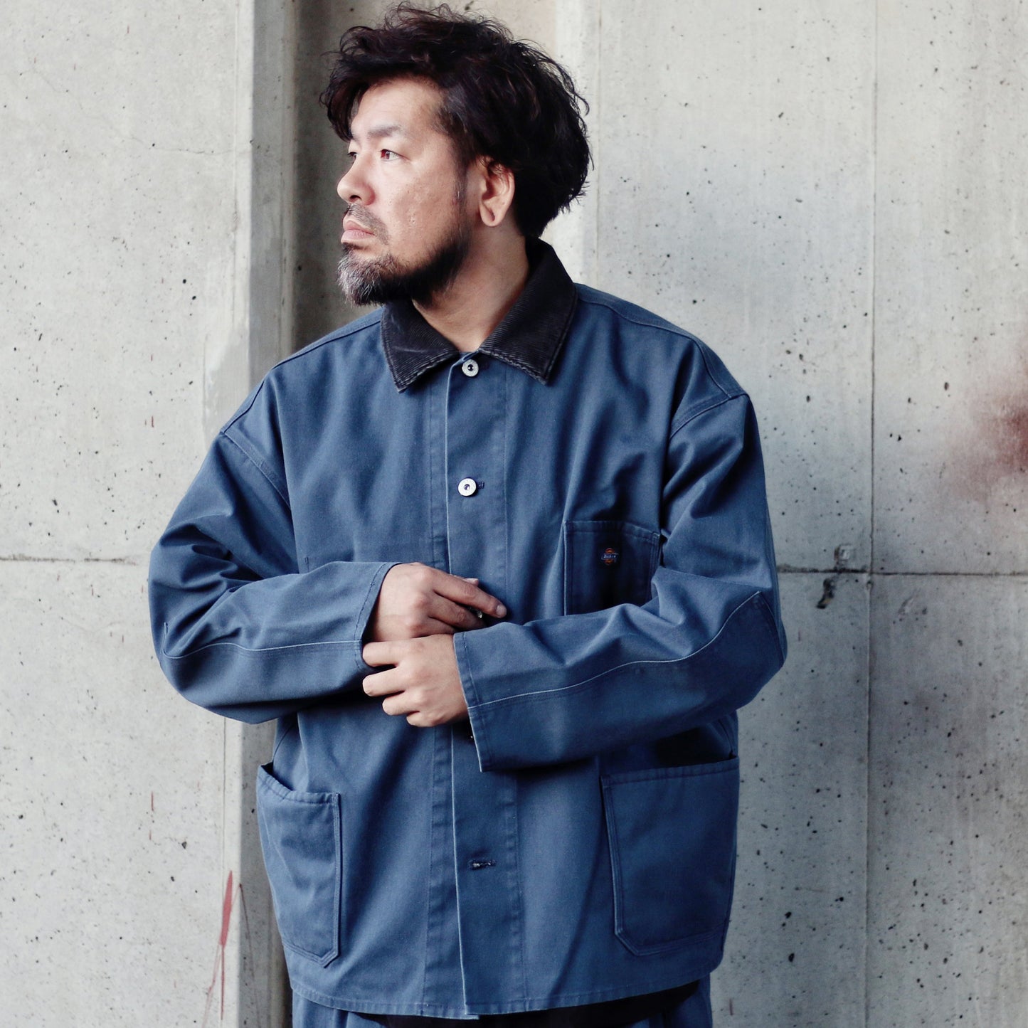 BRIAN DECK JACKET -AIR FORCE BLUE-