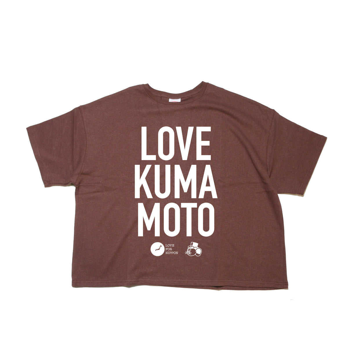 【予約商品：11月中旬以降のお届け予定】LOVE FOR KUMAMOTO TEE A