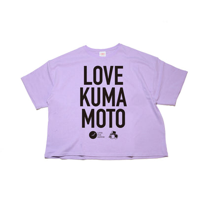 【予約商品：11月中旬以降のお届け予定】LOVE FOR KUMAMOTO TEE A