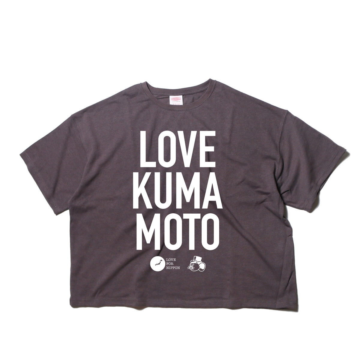 【予約商品：11月中旬以降のお届け予定】LOVE FOR KUMAMOTO TEE A