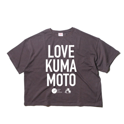 【予約商品：11月中旬以降のお届け予定】LOVE FOR KUMAMOTO TEE A