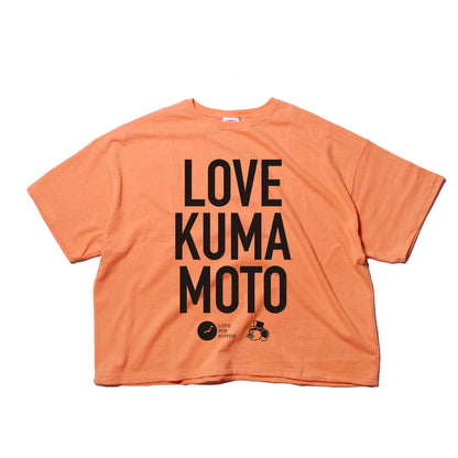 【予約商品：11月中旬以降のお届け予定】LOVE FOR KUMAMOTO TEE A