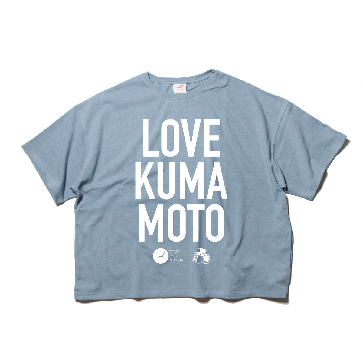 【予約商品：11月中旬以降のお届け予定】LOVE FOR KUMAMOTO TEE A