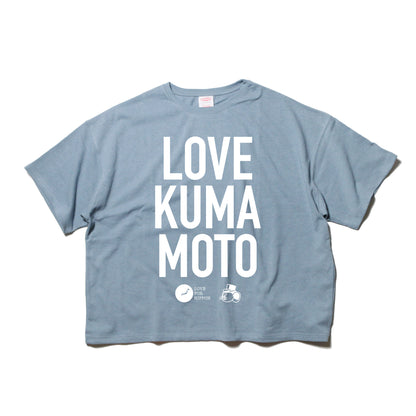 【予約商品：11月中旬以降のお届け予定】LOVE FOR KUMAMOTO TEE A