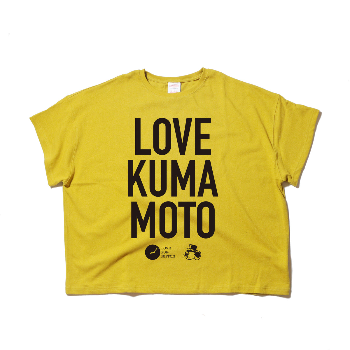 【予約商品：11月中旬以降のお届け予定】LOVE FOR KUMAMOTO TEE B