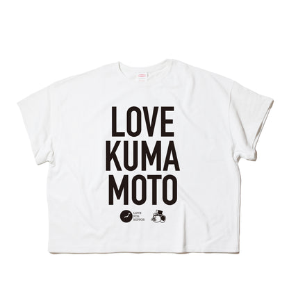 【予約商品：11月中旬以降のお届け予定】LOVE FOR KUMAMOTO TEE B